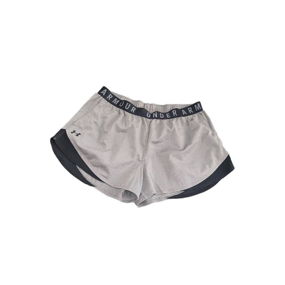 Under Amour Womens Gray Athletic Short Size Xxl